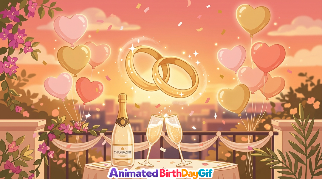 Cómo Felicitar Aniversarios de Boda 2026: Mensajes, Tarjetas Animadas