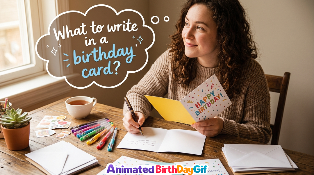 Qué escribir en una tarjeta de cumpleaños: frases por tipo